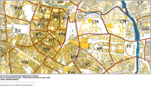 Exemple plan cadastral