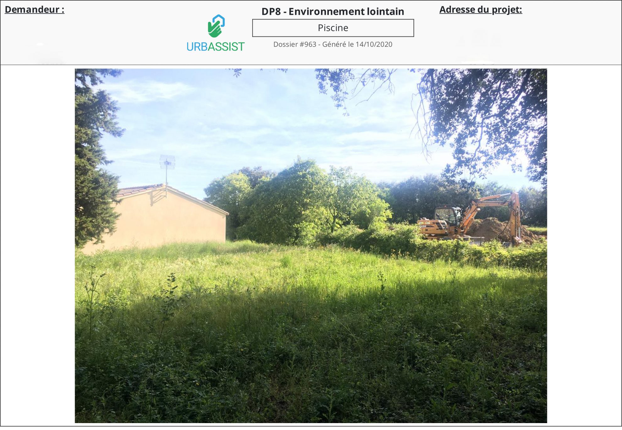 Dp7 Et Dp8 Photographies En Environnement Proche Et Lointain