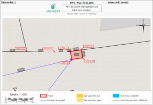 DP2 - Plan de masse - déclaration préalable