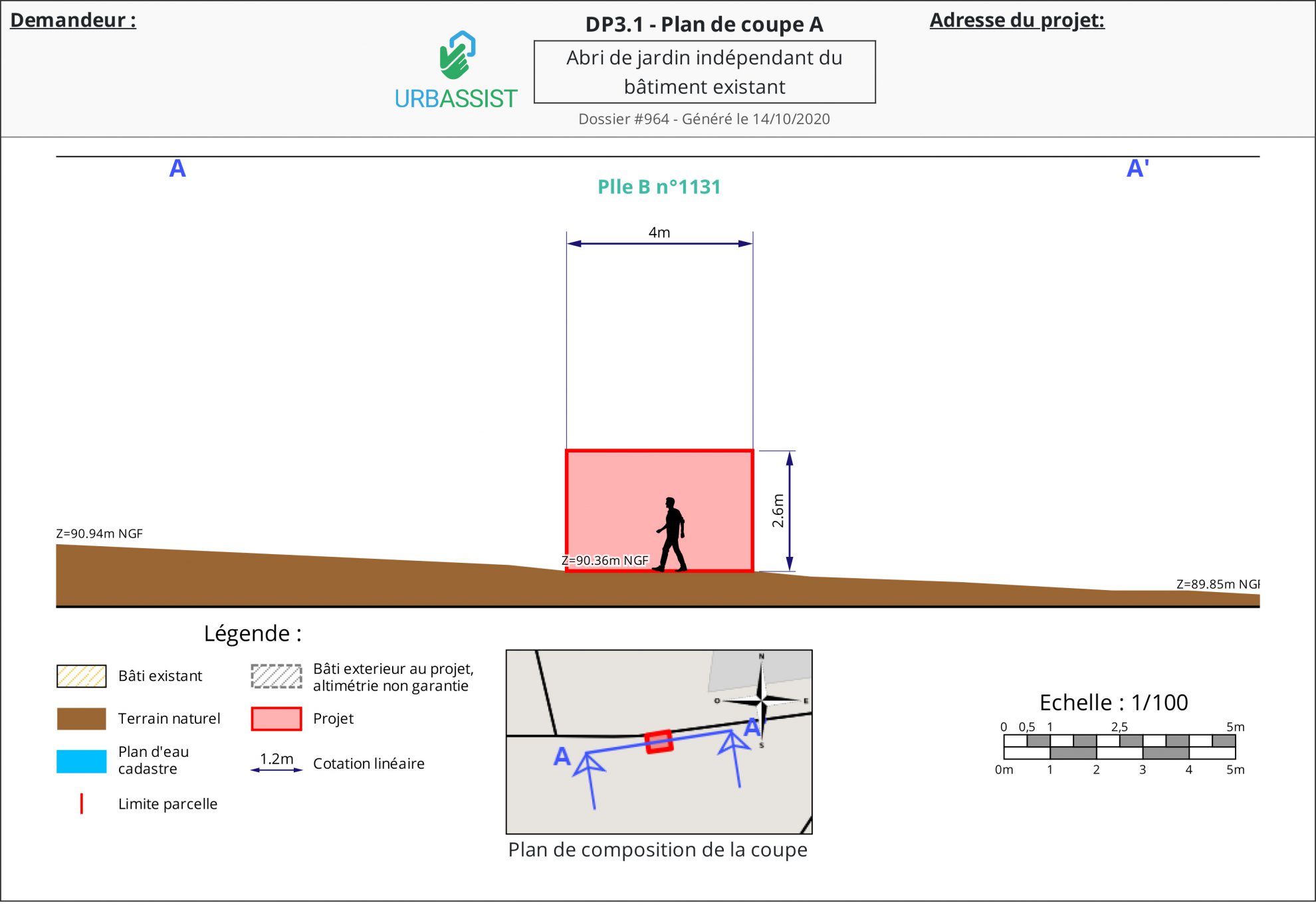 Déclarer un abri de jardin avec Urbassist - Urbassist