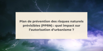 Plan de prévention des risques naturels