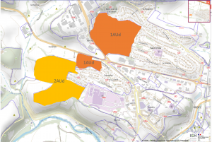 Zones AU ville de Rodez